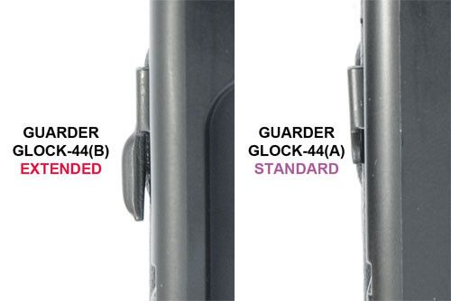 Guarder #GLK-44(B)BK Extended Slide Stop for MARUI G Series